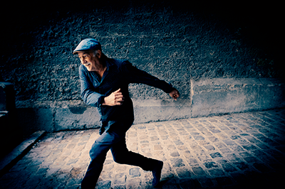 photo d'un homme qui court